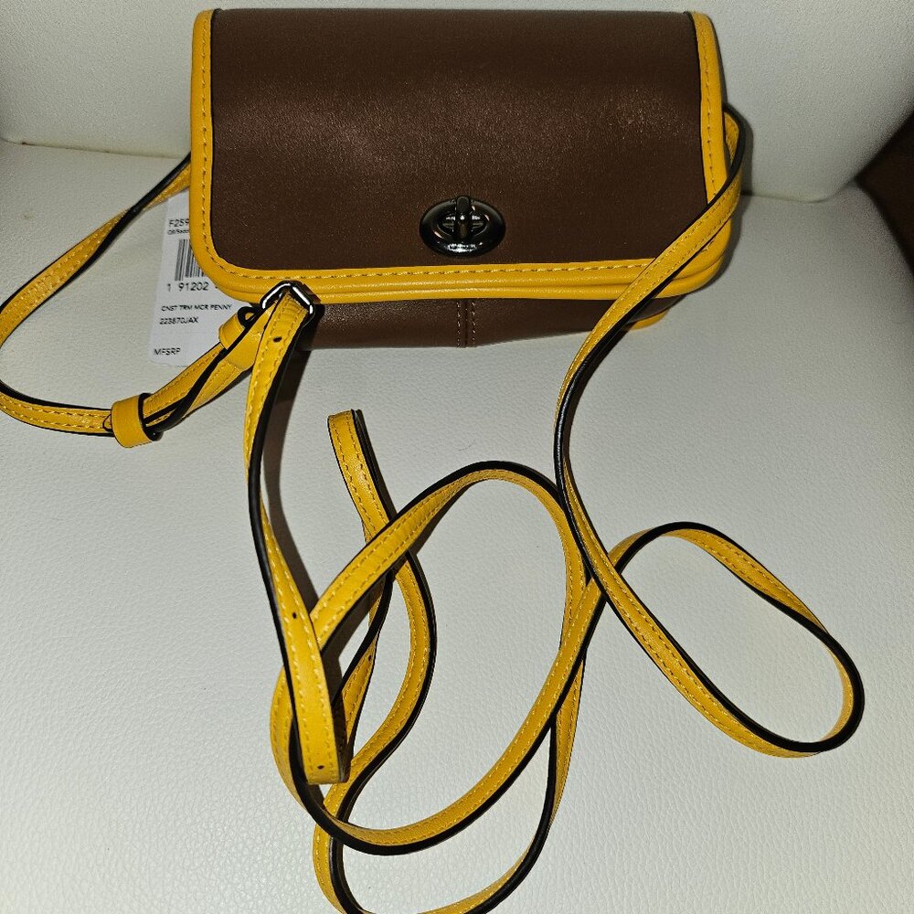 Authentic Coach Micro Penny Crossbody F25951 (NWT) - Picture 3 of 6